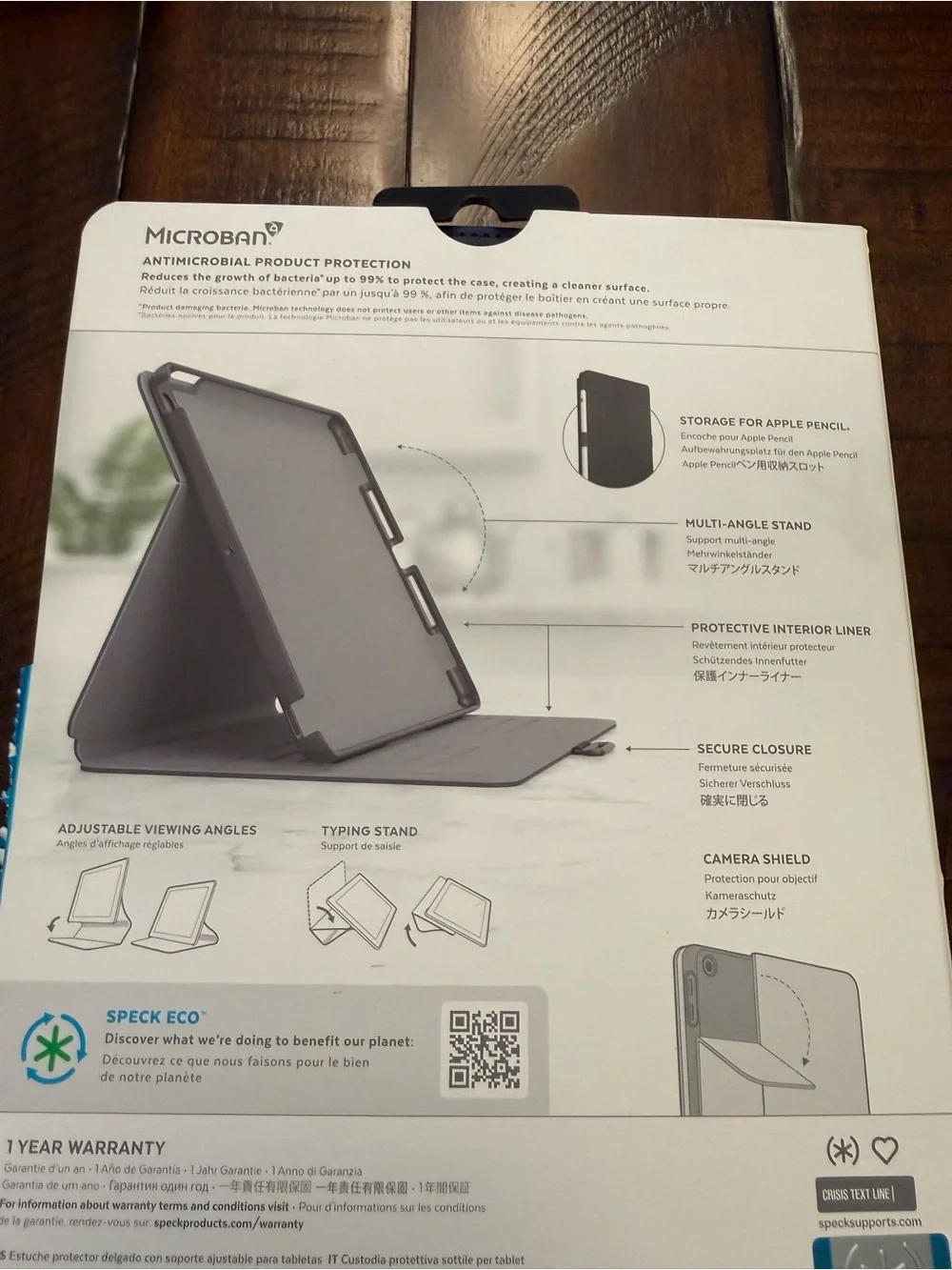 New SPECK iPad CASE 10.2-INCH fits 2021 7th gen, 2020 8th gen/ or 2019 9th gen